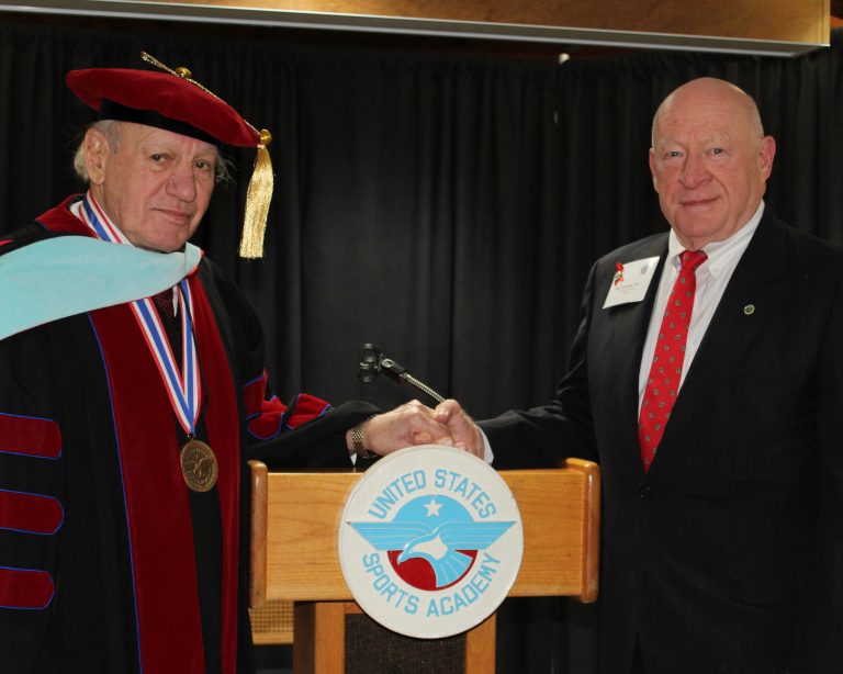Academy Presents Honorary Doctorate to Founder Dr. Thomas P. Rosandich