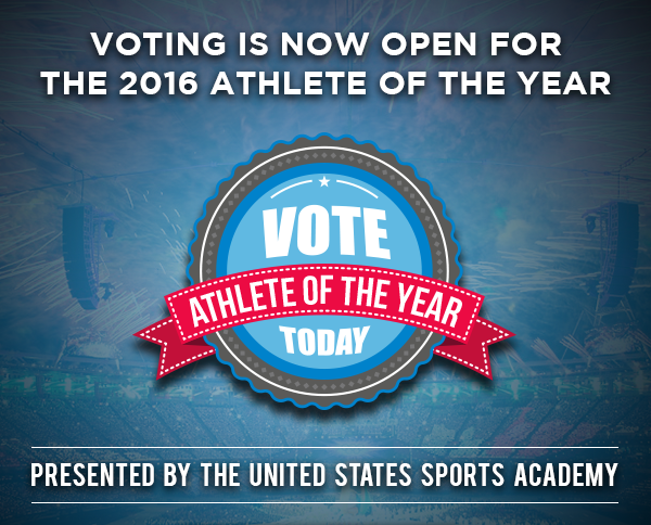 Voting Open for United States Sports Academy’s 2016 Male and Female Athlete of the Year Award