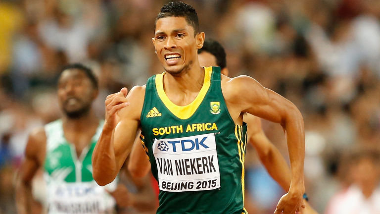 Van Niekerk Vows to Challenge Bolt at World Athletics Championships
