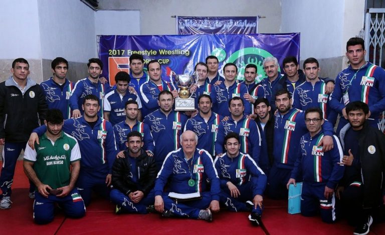 Iran Beats United States to Win Freestyle Wrestling World Cup Title