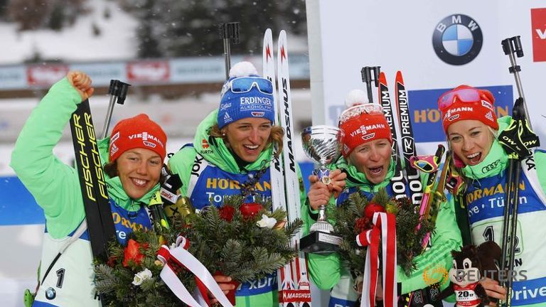Germany Claims Women’s Relay Gold at IBU World Championships
