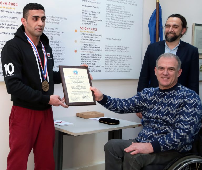 Syrian Refugee Al-Hussein Wins Zaharias Courage Award from U.S. Sports Academy