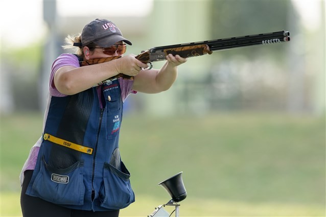 Rhode Wins Women’s Skeet to Secure 10th ISSF World Cup Gold Medal