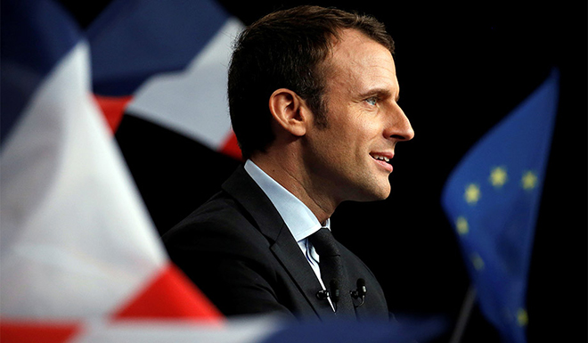 Macron Pledges Paris 2024 Support to IOC President Bach