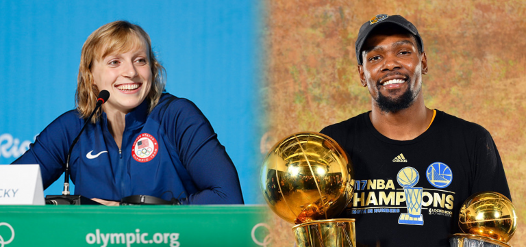 Durant, Ledecky Named United States Sports Academy June Athletes of the Month