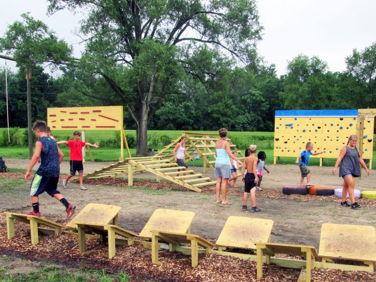 How Volunteers Developed a Fun Fitness Park for all Ages