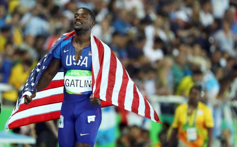 Gatlin Denies PED Use After Firing Coach Amid Doping Controversy