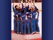 Believe in Miracles: US Hockey Team Victory by Roger Riger