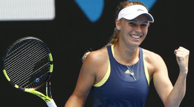 Wozniacki Beats Halep to Win First Grand Slam in Thrilling Australian Open Final