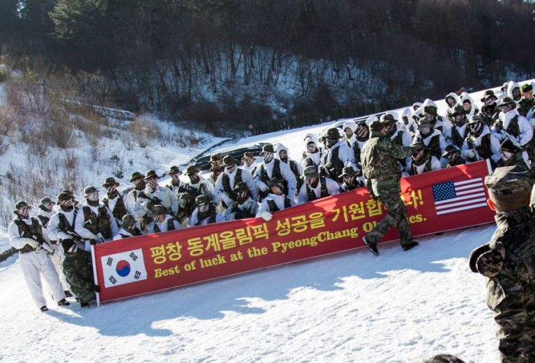 U.S., South Korea Agree to Halt Military Drills During Pyeongchang 2018