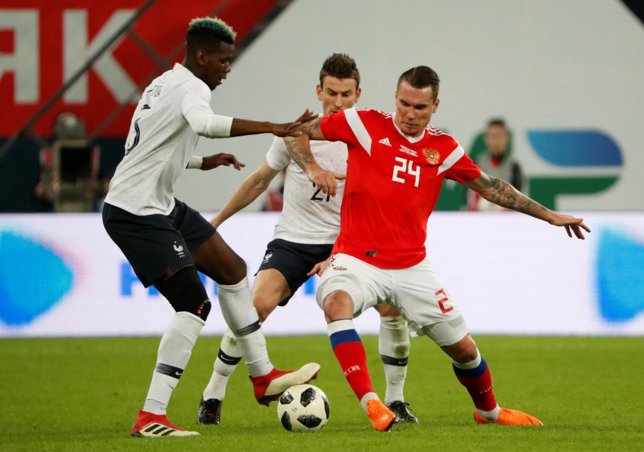 Russia Fined by FIFA for Racist Chanting in France Friendly