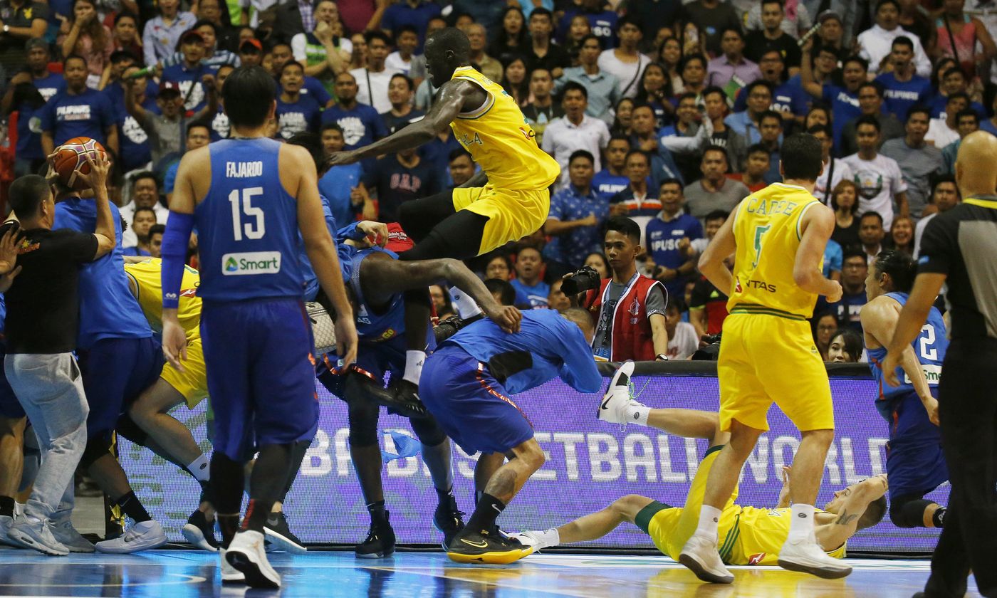 Australia, Philippines Basketball Federations Apologize After Mass Fight