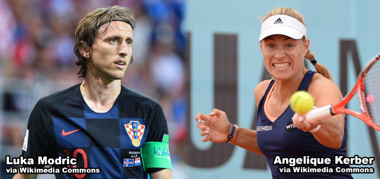 Modric, Kerber Named Academy July Athletes of the Month