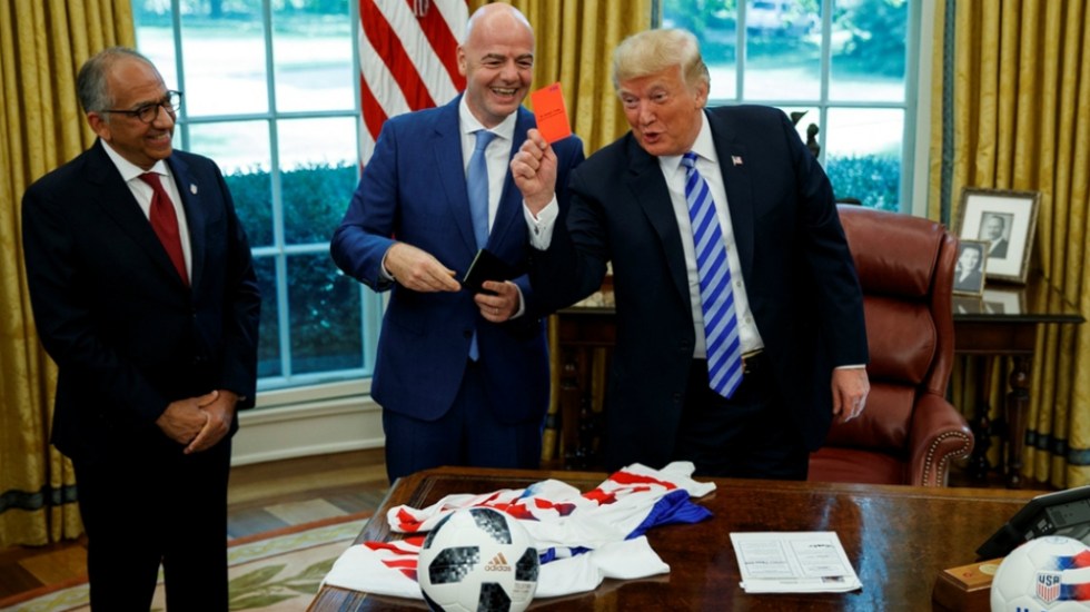Trump and Infantino Discuss 2026 FIFA World Cup During White House Visit