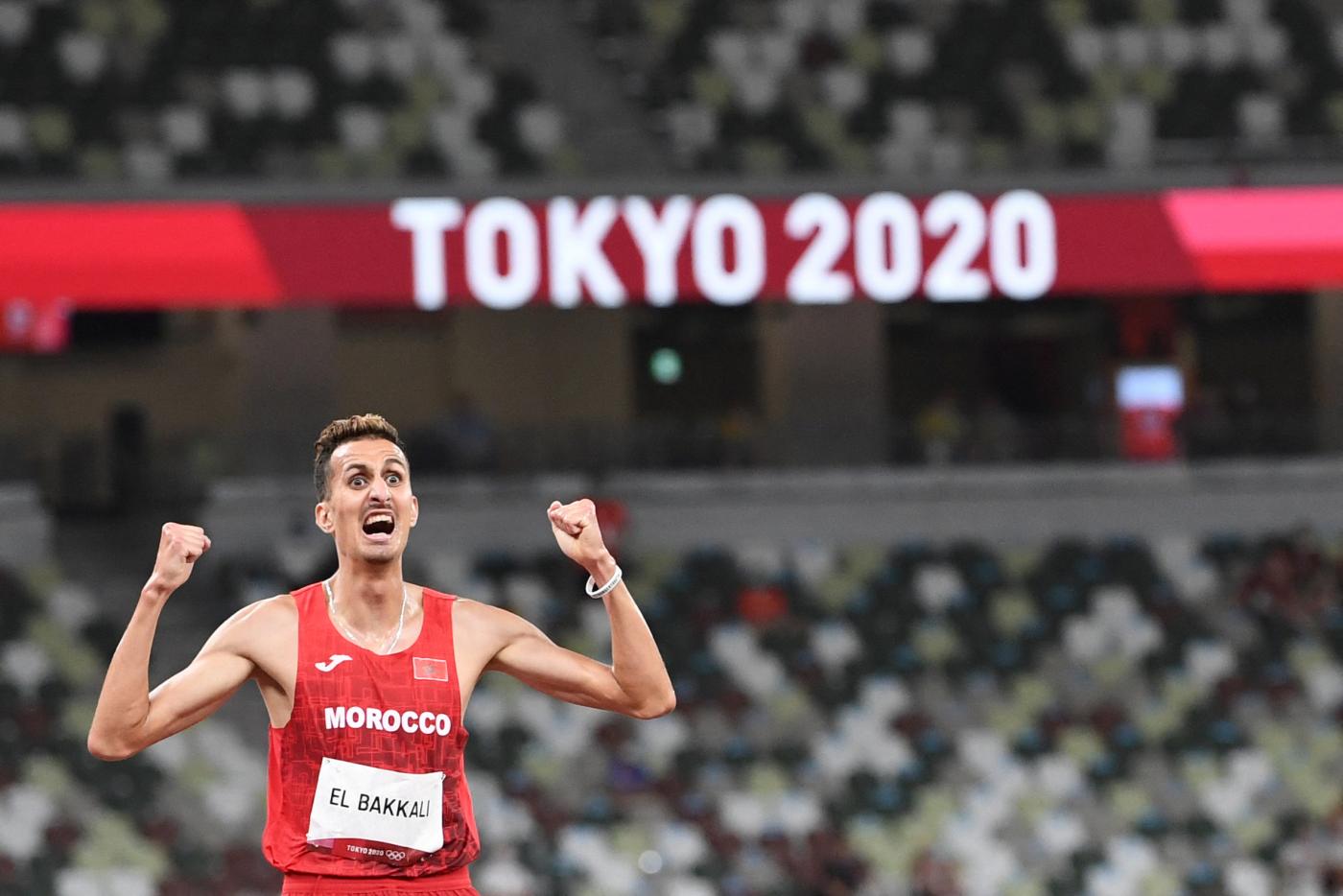 Moroccan Ends Kenya’s Gold Medal Streak in Men’s 3000-Meter Steeplechase