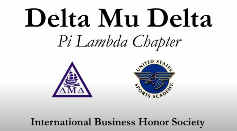 Congratulations to USSA’s Latest Delta Mu Delta Honor Society Inductees