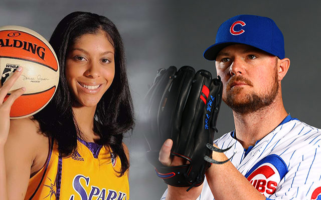 Jon Lester and Candace Parker Voted Academy Athletes of the Month for October