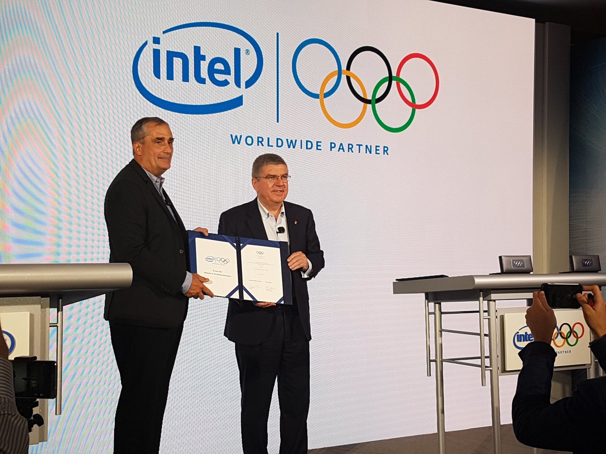 Intel Announced as Olympic TOP Sponsor Until 2024