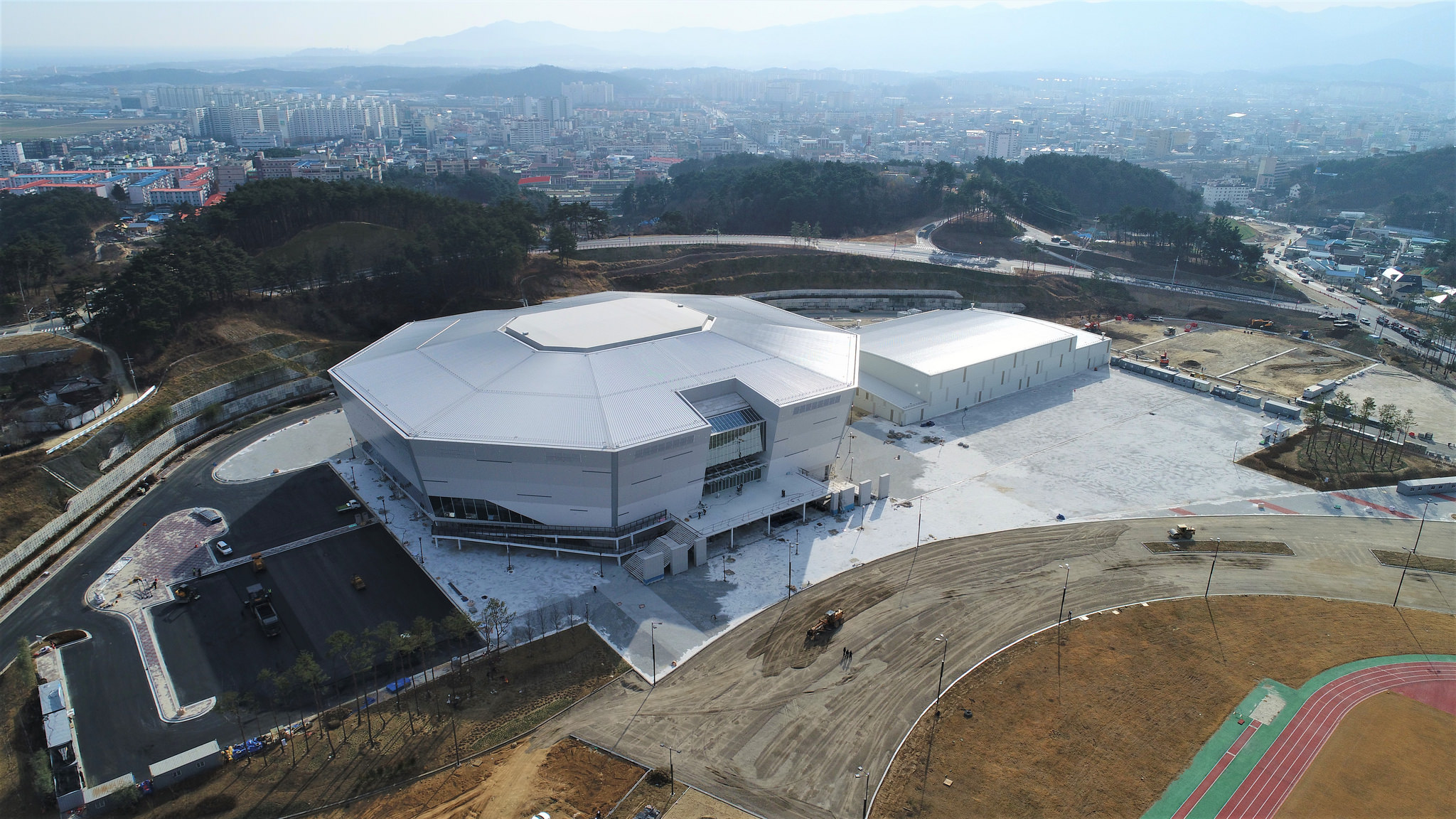 Construction of Pyeongchang Winter Games Stadiums Almost Complete