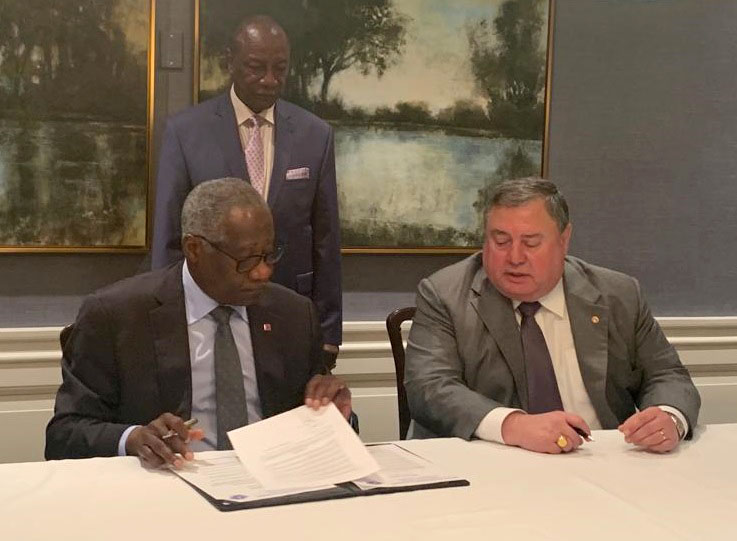 United States Sports Academy and Republic of Guinea Sign Agreement for Sport Development in West African Nation