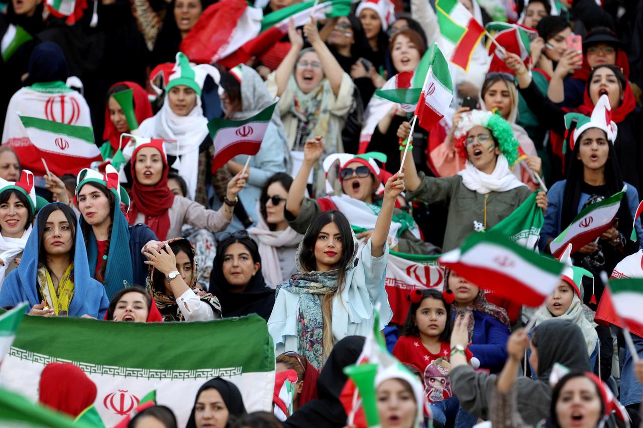 Women Flock to Azadi Stadium to See Iran Win World Cup Qualifier
