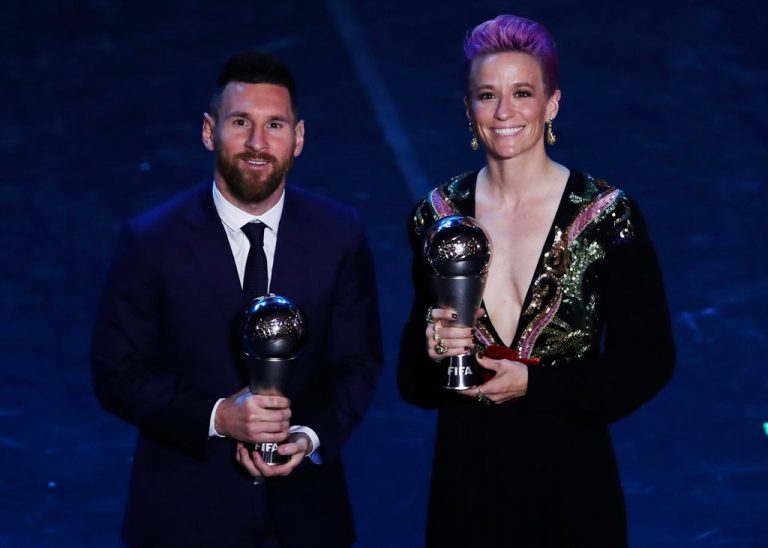 Messi, Rapinoe Win Prestigious Ballon d’Or Prizes