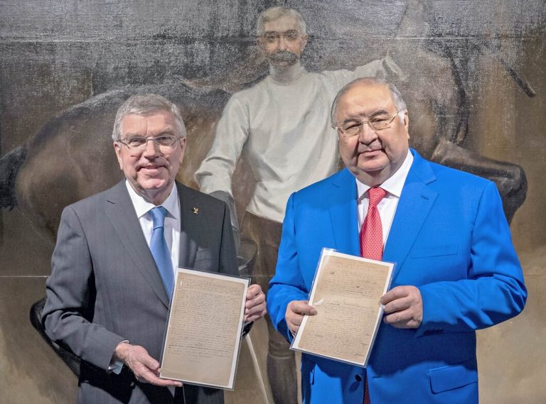 Historic Coubertin Manuscript Donated to Olympic Museum in Lausanne
